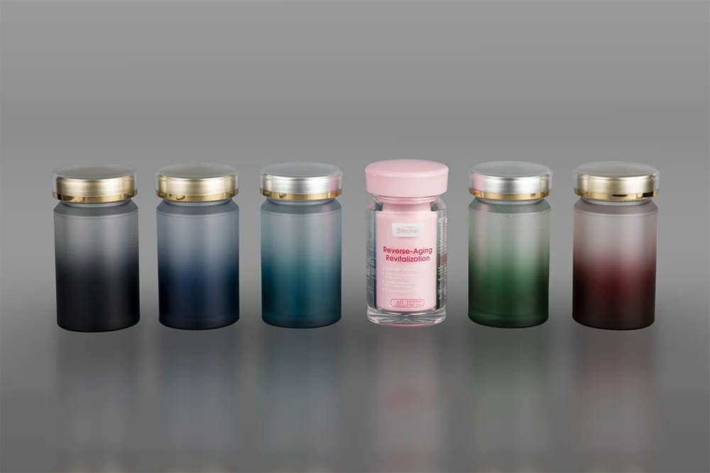 Transparent Acrylic Candy Bottle With Lid