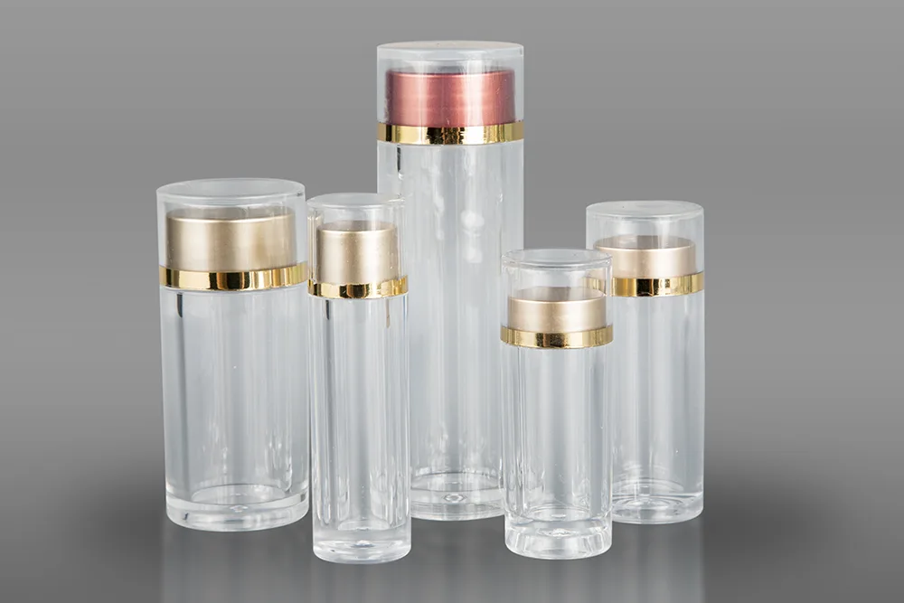 Lightweight Thin wall Frosted Acrylic Bottle