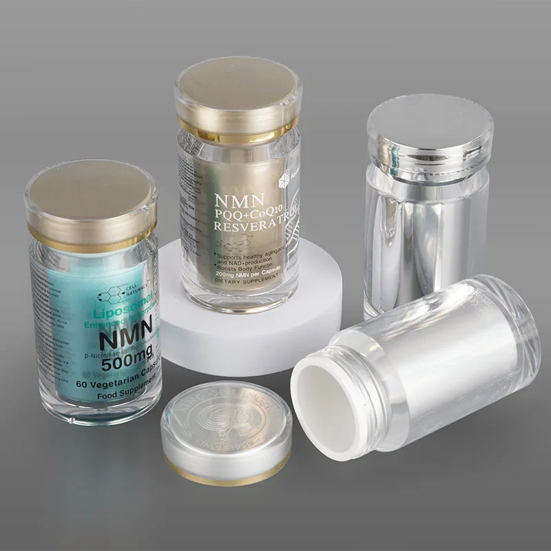 Acrylic Vitamin Bottles