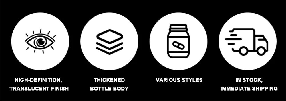 Health Food Acrylic Bottle