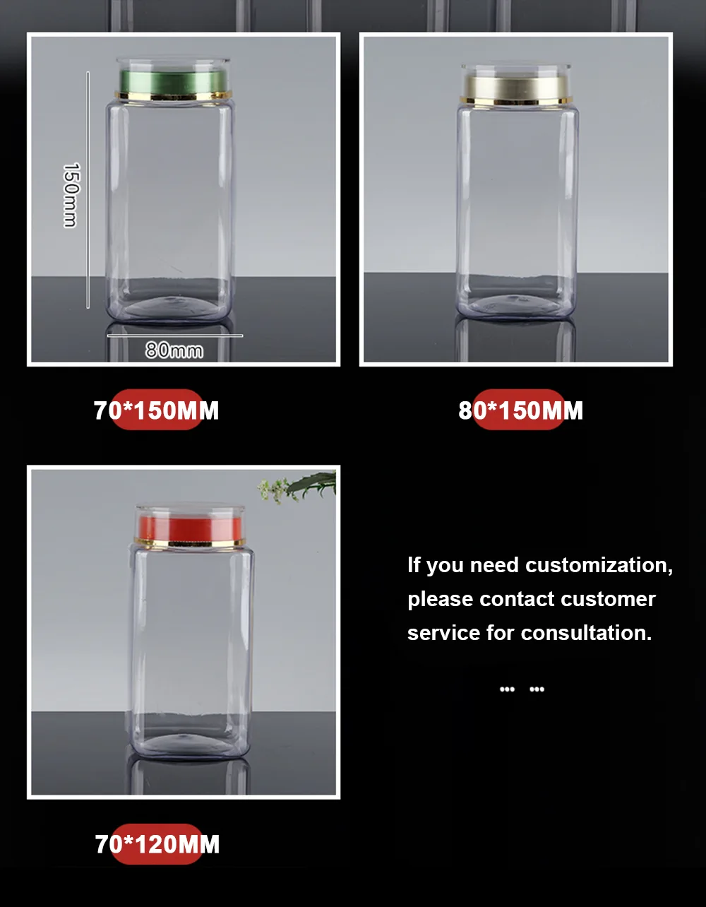 PET Vitamin Bottle For Liquid