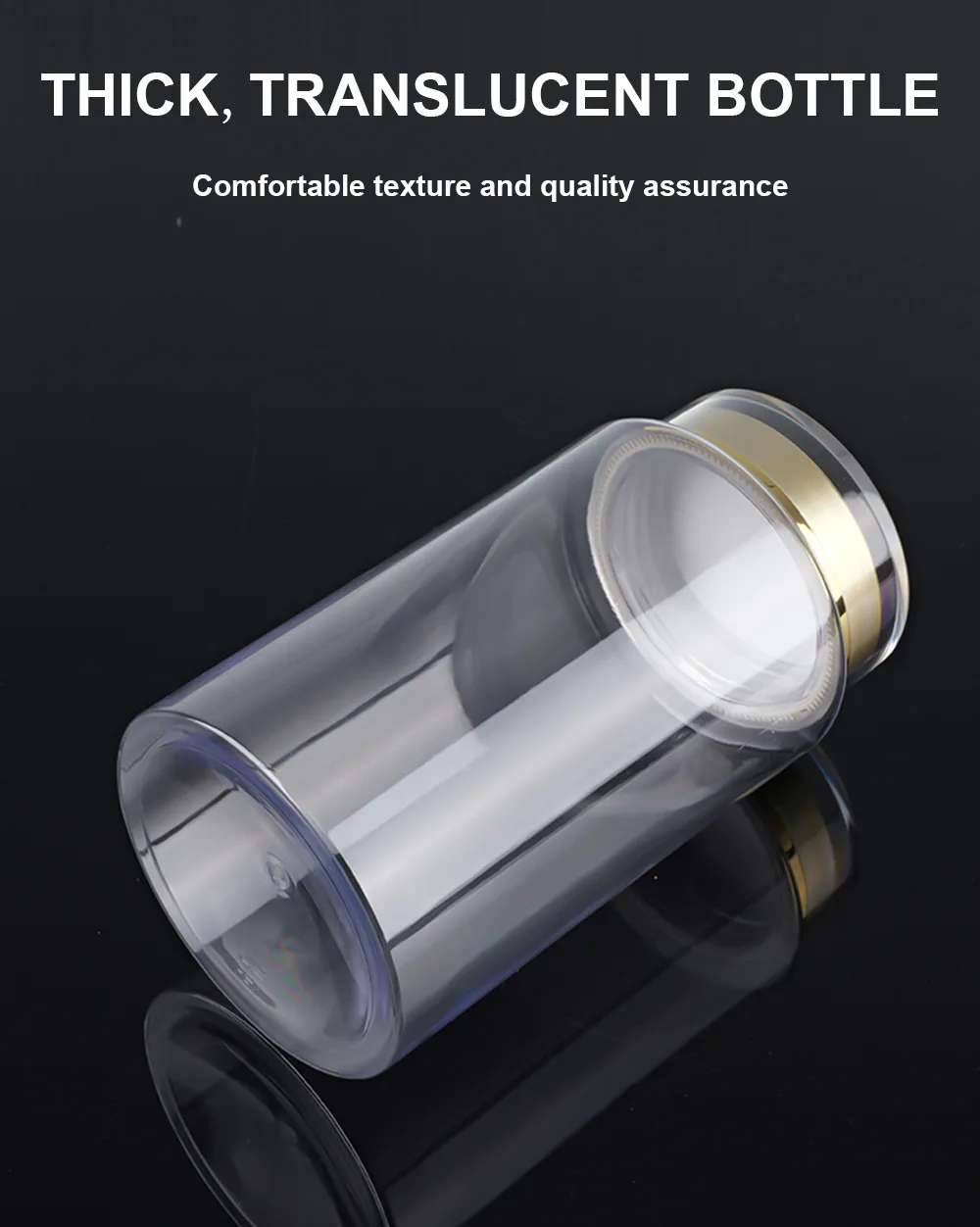 PET Health Supplement Bottles For Liquid