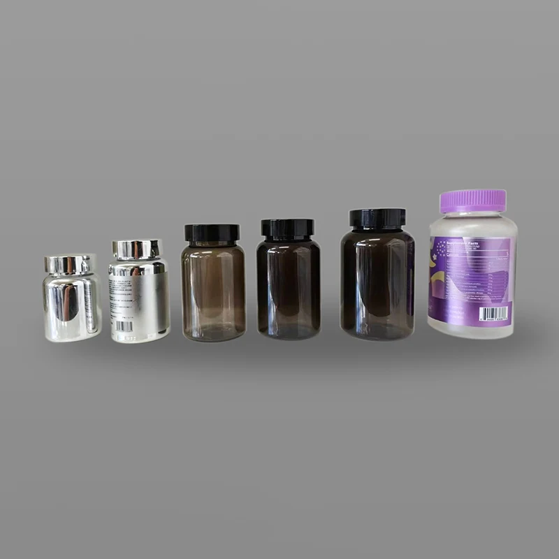 PET health supplement jars 
